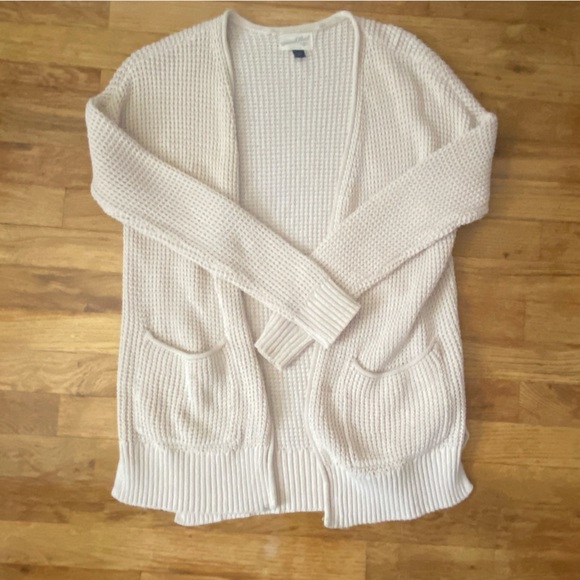 Universal Thread | Sweaters | Universal Threads Openfront Cream Knit ...